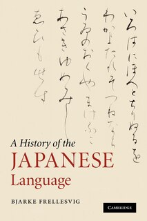 Couverture_A History of the Japanese Language