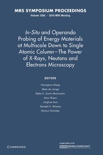 Front cover_In-situ And Operando Probing Of Energy Materials At Multiscale Down To Single Atomic Column - The Power Of X-rays, Neutrons And Electron Microscopy: Volume 1262