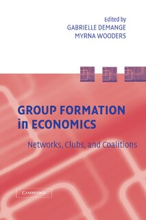 Front cover_Group Formation in Economics
