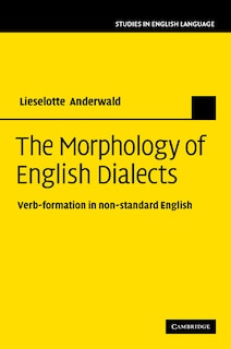 Front cover_The Morphology of English Dialects