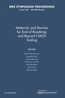 Couverture_Materials And Devices For End-of-roadmap And Beyond Cmos Scaling: Volume 1252