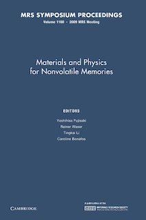 Front cover_Materials And Physics For Nonvolatile Memories: Volume 1160