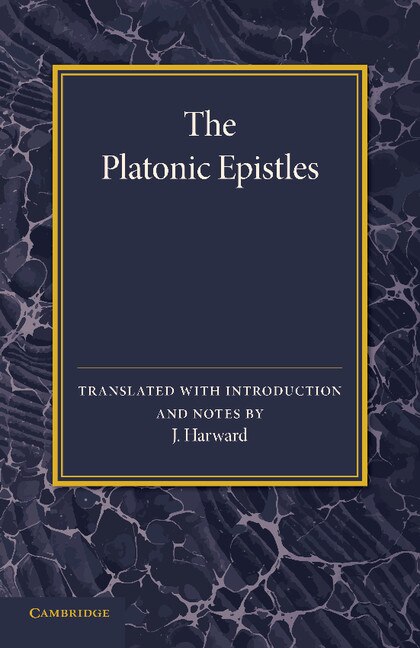 Front cover_The Platonic Epistles
