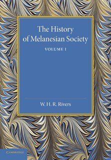 Couverture_The History Of Melanesian Society: Volume 1