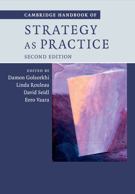 Front cover_Cambridge Handbook Of Strategy As Practice