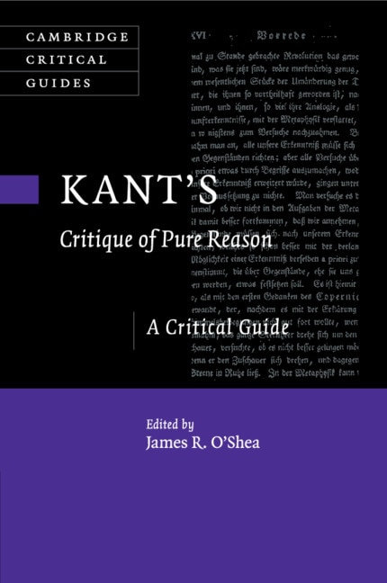 Couverture_Kant's Critique Of Pure Reason