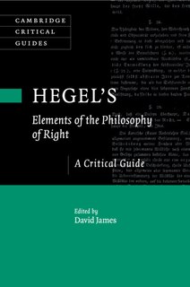 Couverture_Hegel's Elements Of The Philosophy Of Right