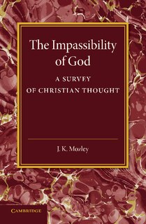 Couverture_The Impassibility Of God