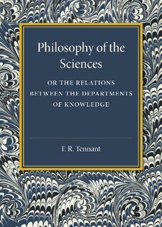 Couverture_Philosophy Of The Sciences