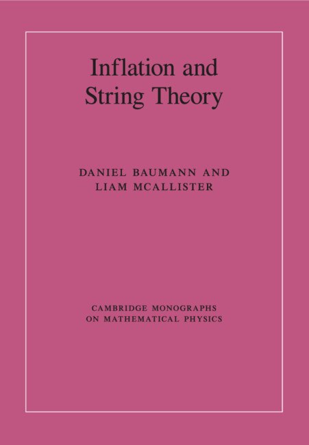 Front cover_Inflation And String Theory