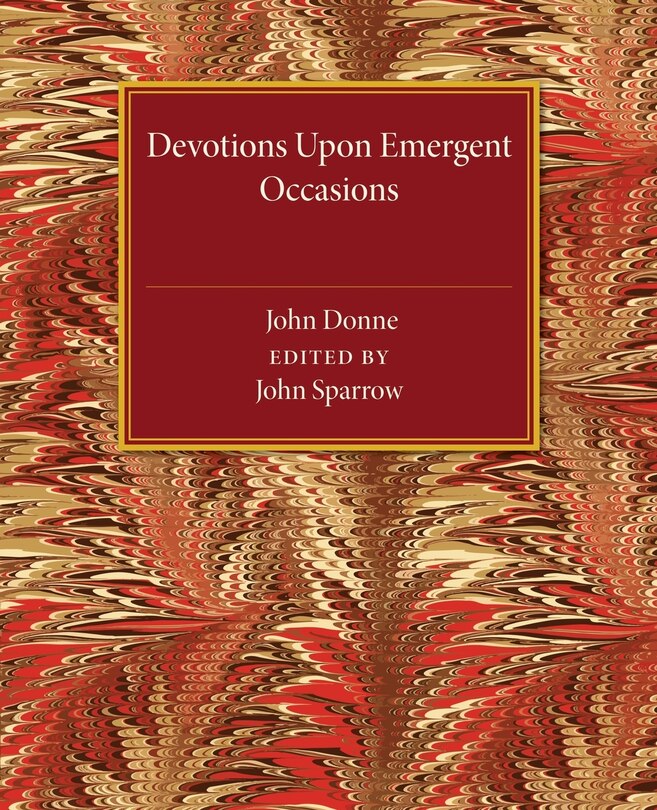 Front cover_Devotions Upon Emergent Occasions
