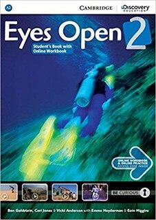 Front cover_Eyes Open Level 2 Student's Book With Online Workbook And Online Practice