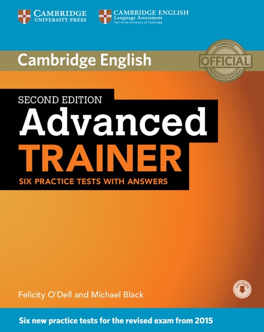 Front cover_Advanced Trainer Six Practice Tests With Answers With Audio