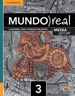 Front cover_Mundo Real Level 3 Heritage Learner's Workbook Media Edition
