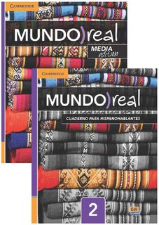 Front cover_Mundo Real Media Edition Level 2 Student's Book Plus Eleteca Access And Heritage Learner's Workbook (1-year Access)