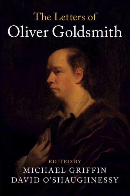 Front cover_The Letters of Oliver Goldsmith