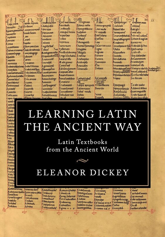 Couverture_Learning Latin the Ancient Way