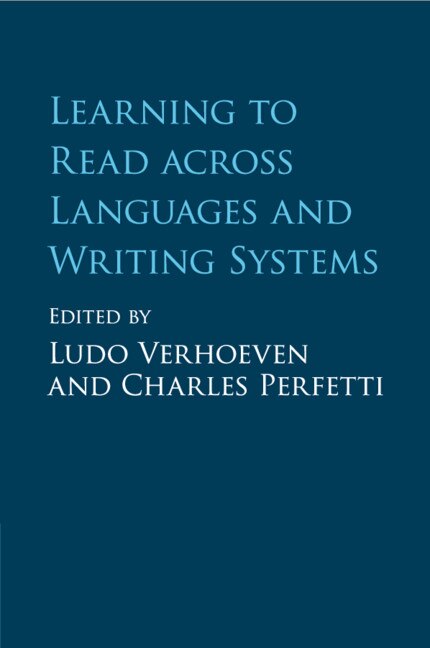 Front cover_Learning To Read Across Languages And Writing Systems