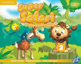 Front cover_Super Safari American English Level 2 Student's Book With Dvd-rom