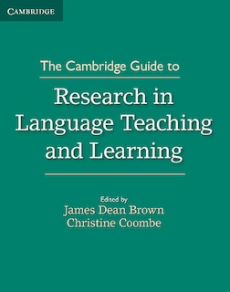 Front cover_The Cambridge Guide To Research In Language Teaching And Learning