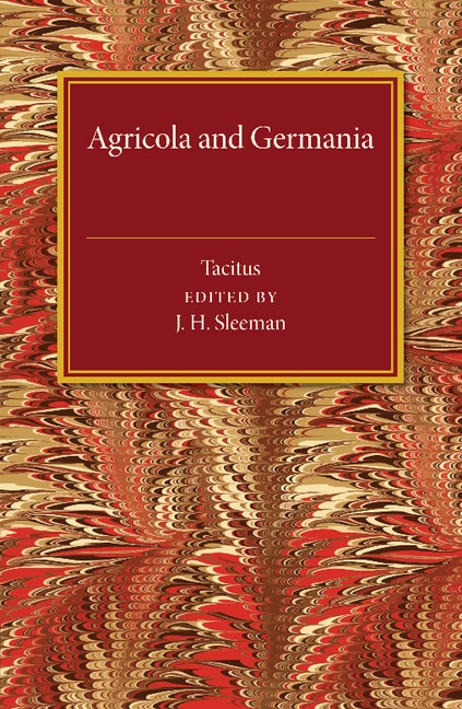 Front cover_De Vita Iulii Agricolae, De Origine Et Moribus Germanorum