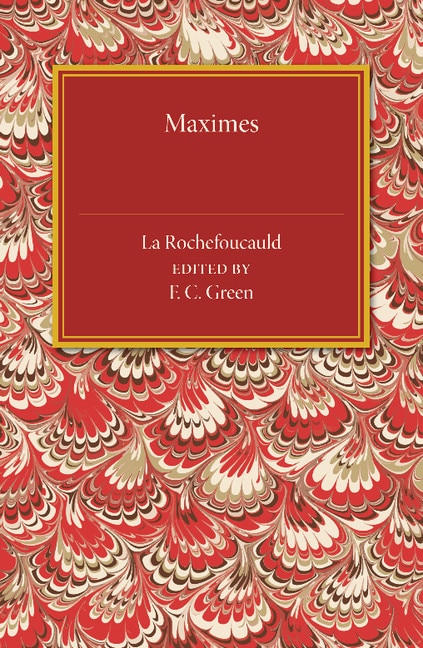 Front cover_Maximes
