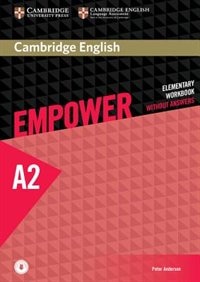 Front cover_Cambridge English Empower Elementary Workbook Without Answers With Downloadable Audio