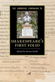 Couverture_The Cambridge Companion To Shakespeare's First Folio