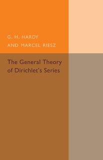 Couverture_The General Theory Of Dirichlet's Series