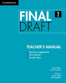 Front cover_Final Draft Level 2 Teacher's Manual