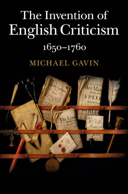 Front cover_The Invention of English Criticism