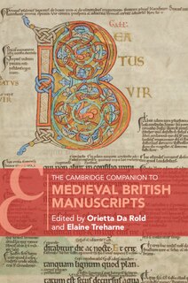 Front cover_The Cambridge Companion To Medieval British Manuscripts