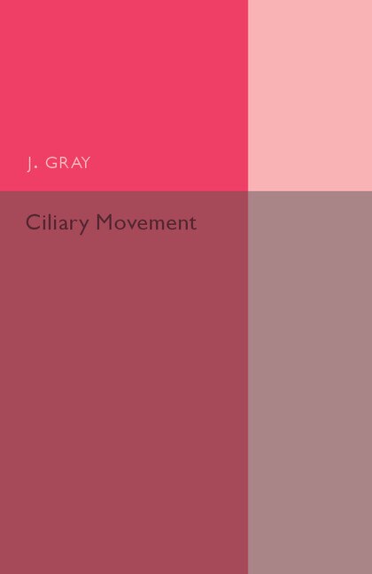 Front cover_Ciliary Movement