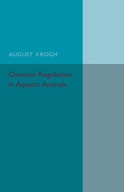 Couverture_Osmotic Regulation In Aquatic Animals