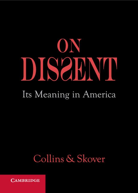 Front cover_On Dissent