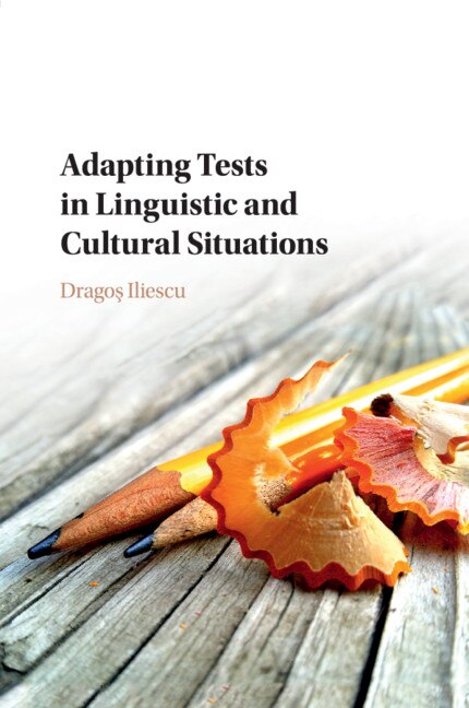 Front cover_Adapting Tests In Linguistic And Cultural Situations