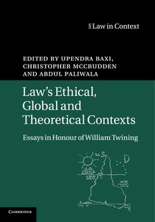 Front cover_Law's Ethical, Global And Theoretical Contexts
