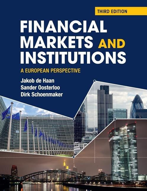 Couverture_Financial Markets And Institutions