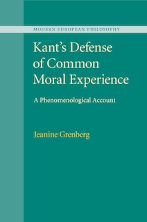 Couverture_Kant's Defense Of Common Moral Experience