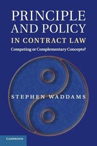 Front cover_Principle And Policy In Contract Law