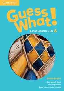 Guess What! Level 6 Class Audio Cds (3) British English de Susannah Reed