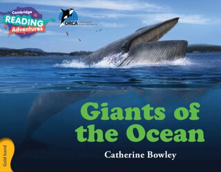 Couverture_Cambridge Reading Adventures Giants of the Ocean Gold Band