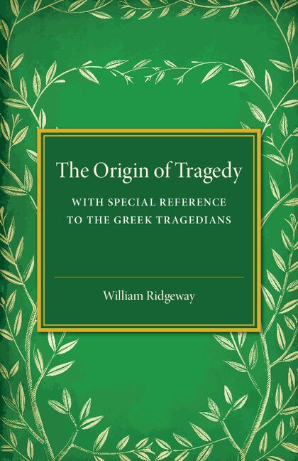 Front cover_The Origin Of Tragedy