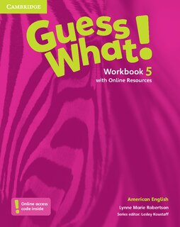 Front cover_Guess What! American English Level 5 Workbook With Online Resources