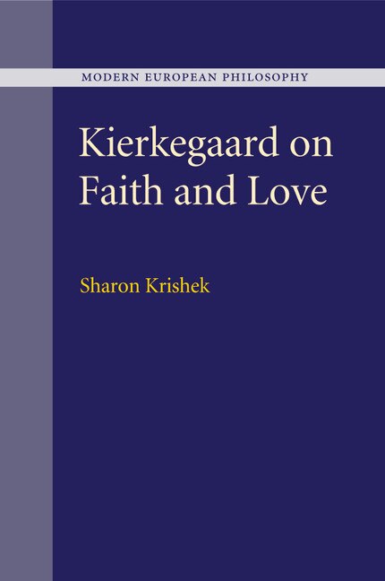 Front cover_Kierkegaard On Faith And Love