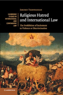 Front cover_Religious Hatred And International Law