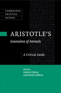 Couverture_Aristotle's Generation Of Animals