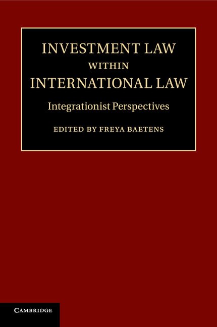 Couverture_Investment Law Within International Law