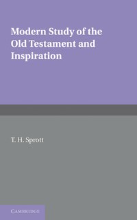 Front cover_Modern Study of the Old Testament and Inspiration