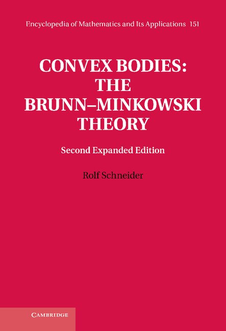 Couverture_Convex Bodies: The Brunn–Minkowski Theory